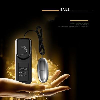 Trứng rung inox 1 đầu Baile cao cấp