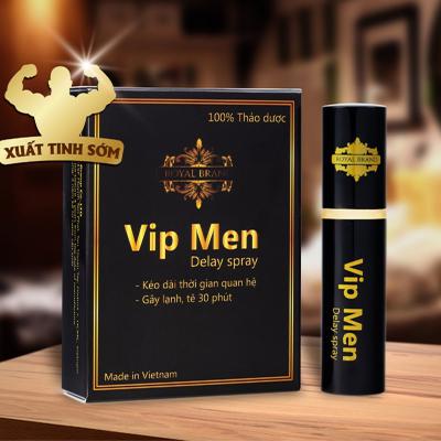 Xịt chóng xuất tinh sớm Vip Men Delay spray cao cấp