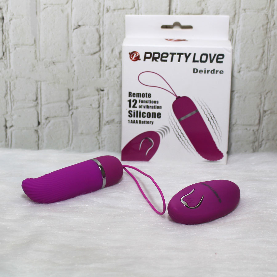 Trứng rung cao cấp điều khiển từ xa Deirdre Prettylove