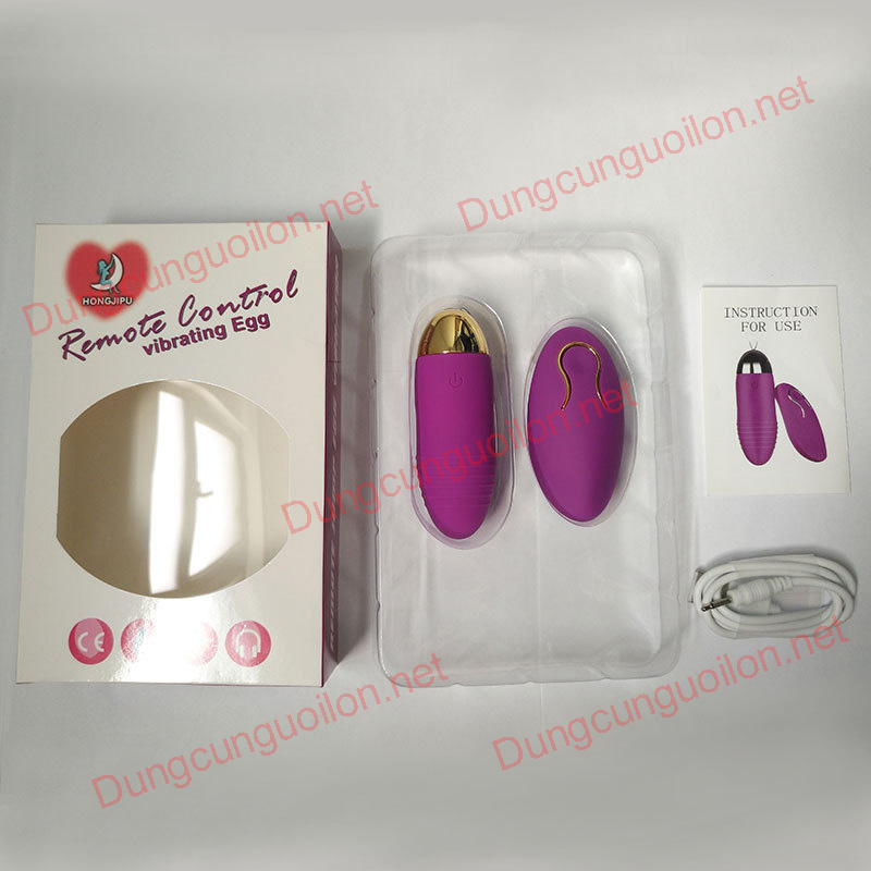 TRỨNG RUNG VIRATING CAO CẤP  ĐIỀU KHIỂN KHÔNG DÂYSẠC PIN