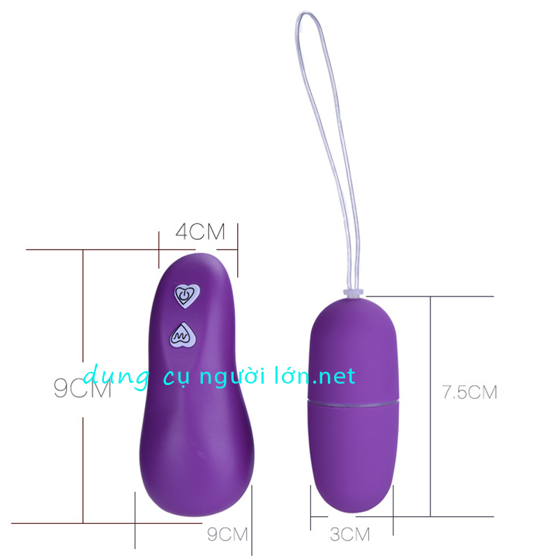 Trứng rung không dây điều khiển từ xa 10 chế độ