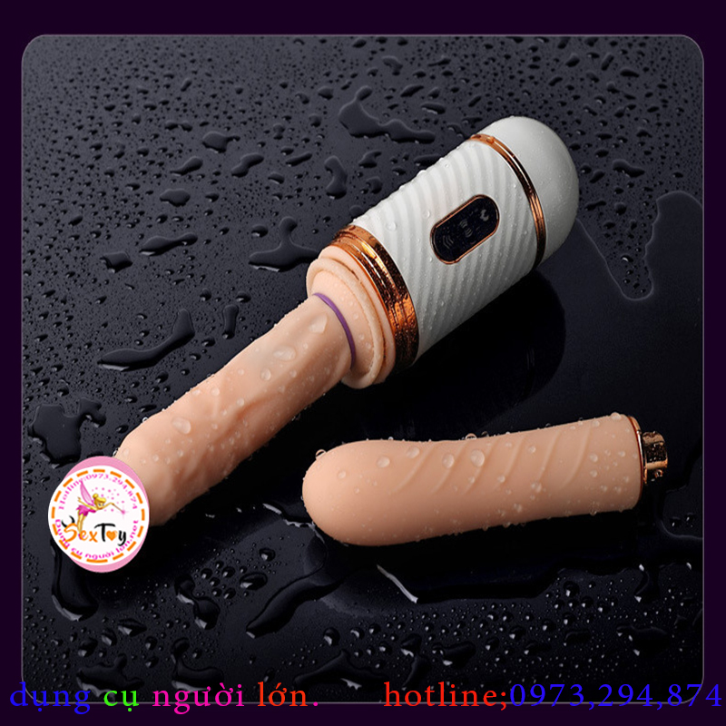 Máy rung thụt nhiệt cao cấp 5in1 đa chức năng